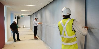 Smoke curtain testing and commissioning